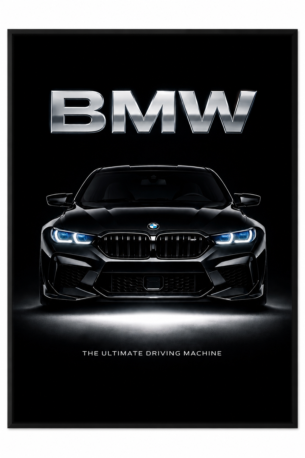 The ultimate driving machine - BMW Poster