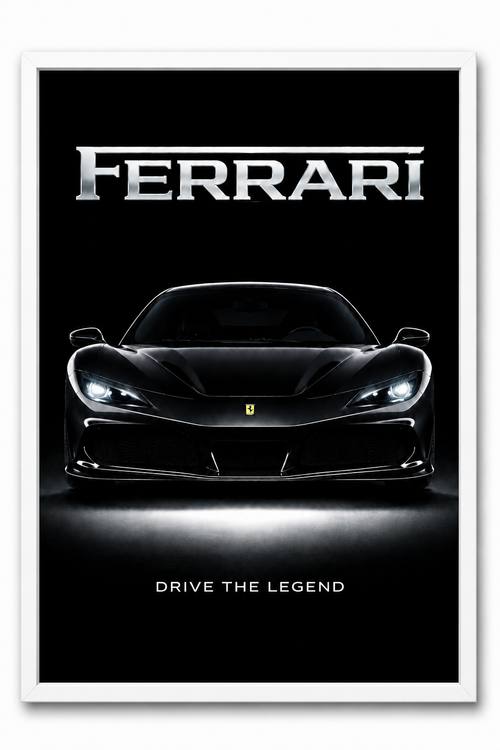 Drive the legend - Ferrari Poster