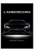 Unleash the bull - Lamborghini Poster