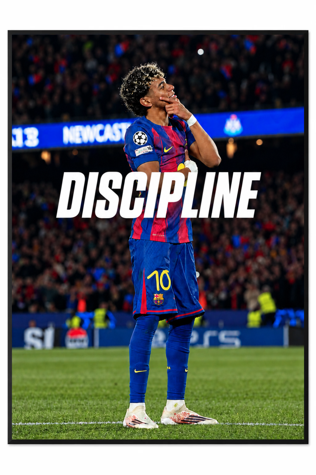 Lamine Yamal Motivation Poster