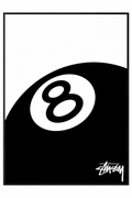 Stussy 8 Ball Poster