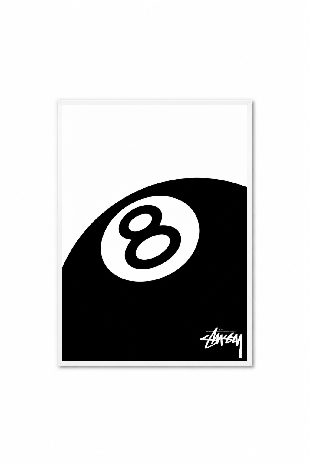 Stussy 8 Ball Poster