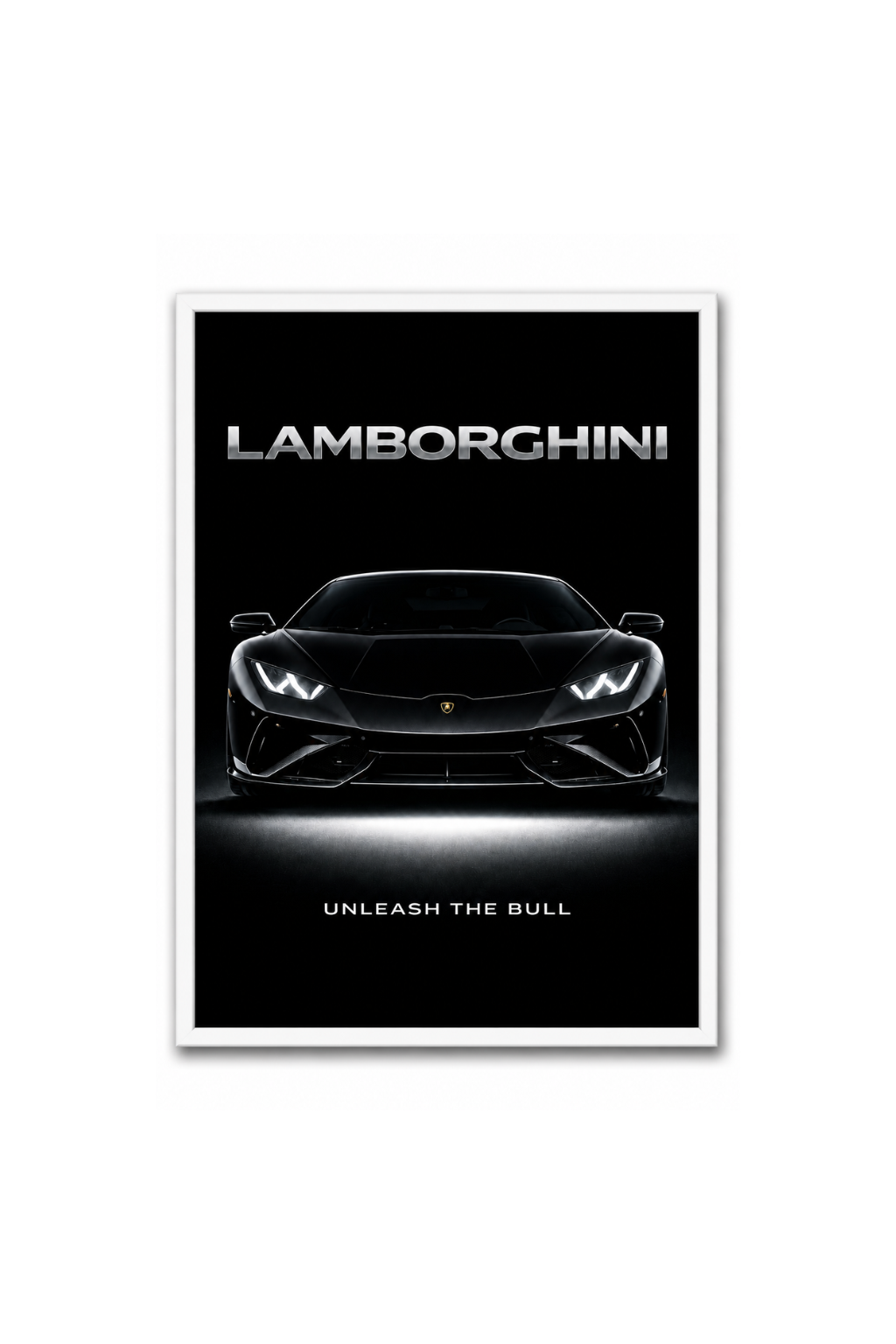 Unleash the bull - Lamborghini Poster
