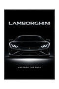 Unleash the bull - Lamborghini Poster