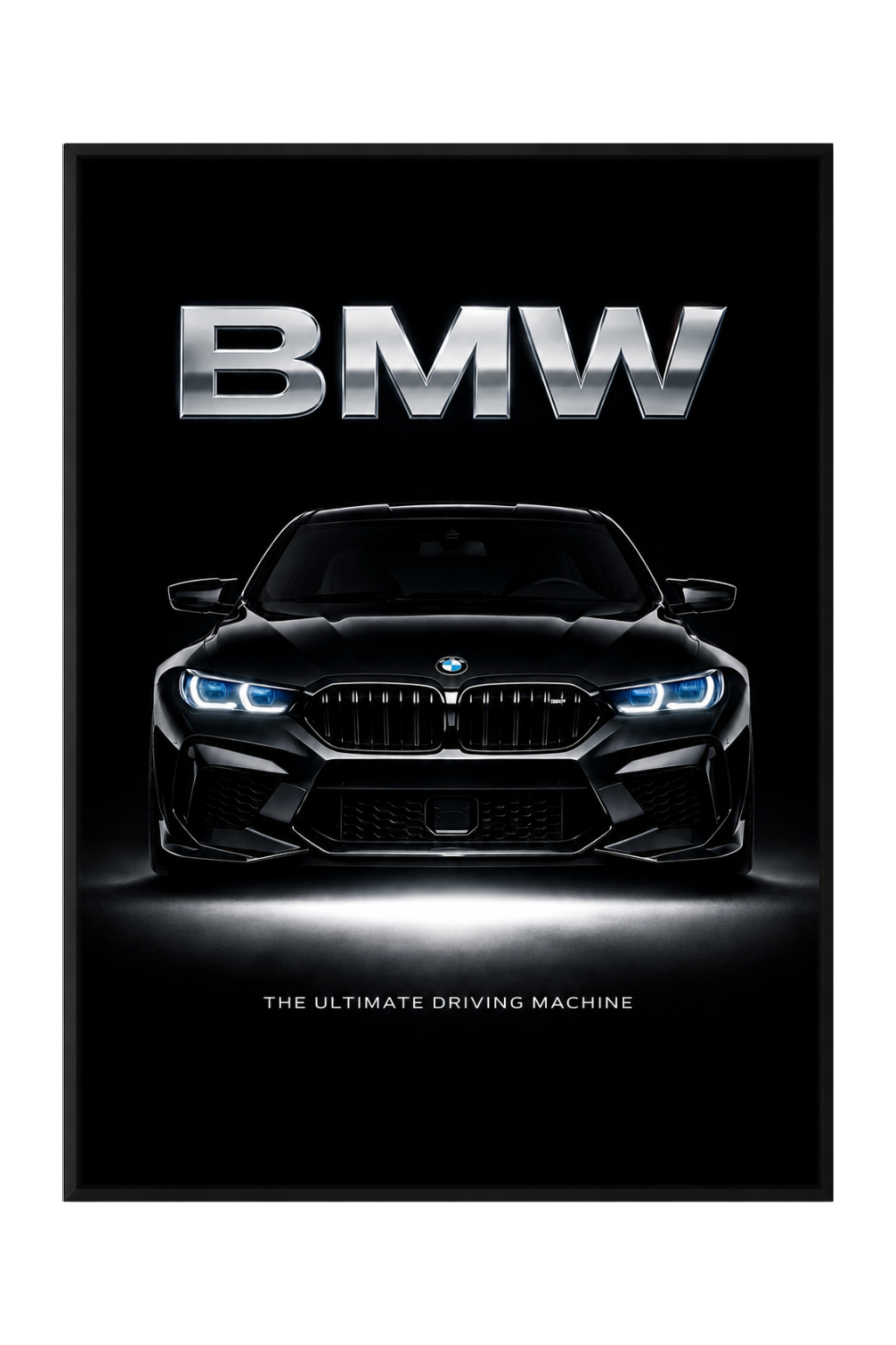 The ultimate driving machine - BMW Poster