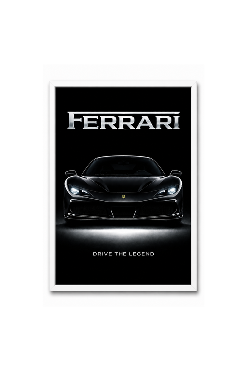 Drive the legend - Ferrari Poster