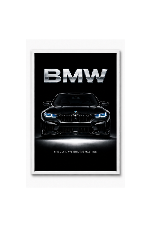 The ultimate driving machine - BMW Poster